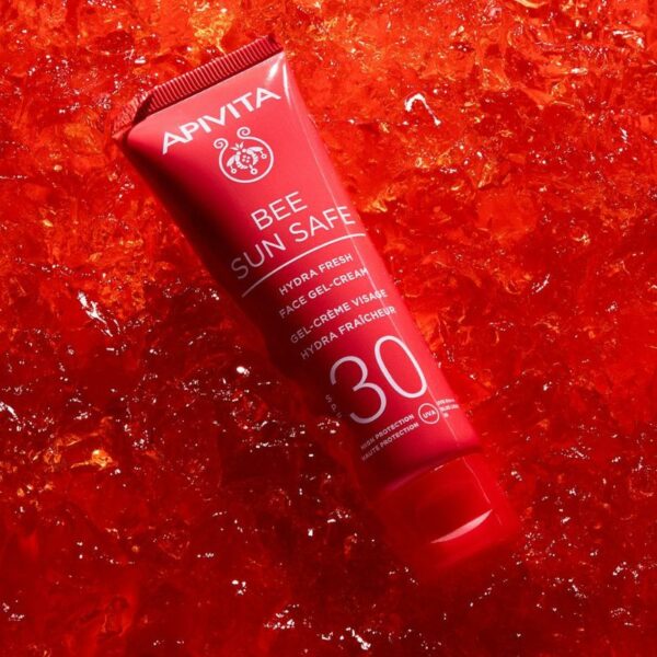 APIVITA - Crema Gel Viso Hydra Fresh SPF30 - immagine 2