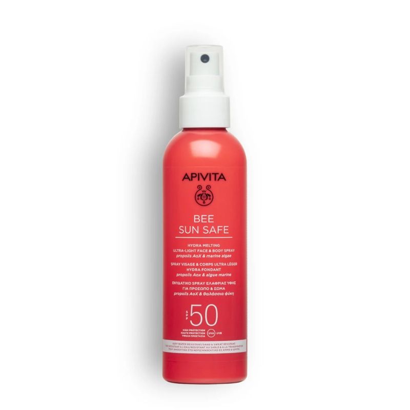 APIVITA - Spray Hydra Melting Viso e Corpo Ultra-Leggero SPF50