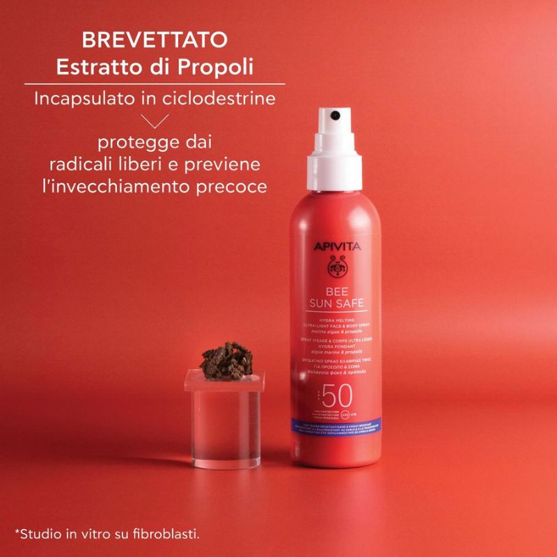 APIVITA - Spray Hydra Melting Viso e Corpo Ultra-Leggero SPF50 - immagine 2