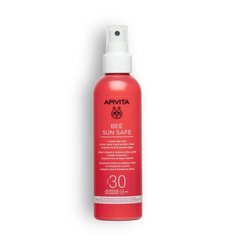 APIVITA - Spray Hydra Melting Viso e Corpo Ultra-Leggero SPF30