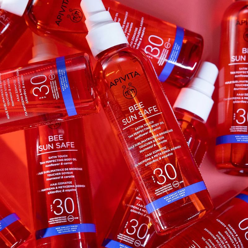 APIVITA - Olio Corpo Abbronzante SPF30 - immagine 2