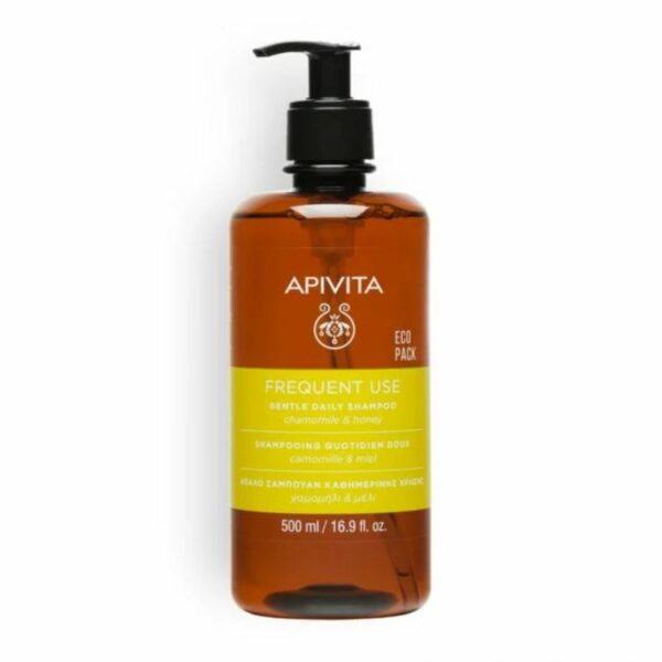 APIVITA - Shampoo Delicato Uso Frequente Ecopack 500ml