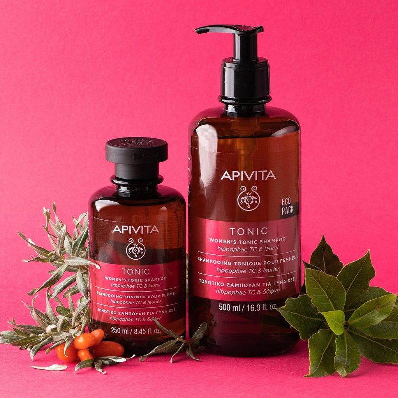APIVITA - Shampoo Tonificante Donna Ecopack 500ml - immagine 2