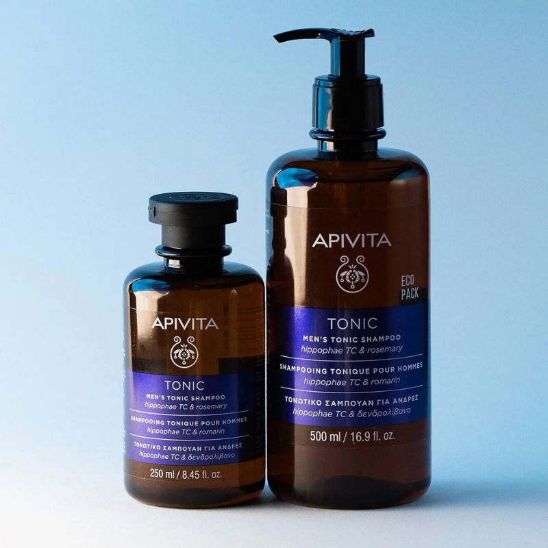 APIVITA - Shampoo Tonificante Uomo Ecopack 500ml - immagine 2