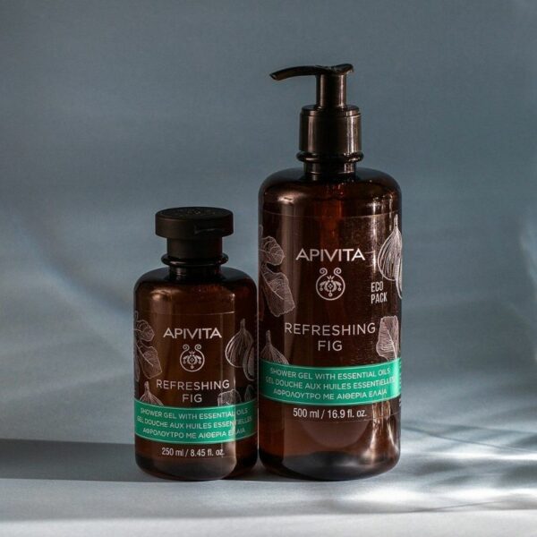 APIVITA - Gel Doccia con Oli Essenziali Ecopack 500ml - immagine 2