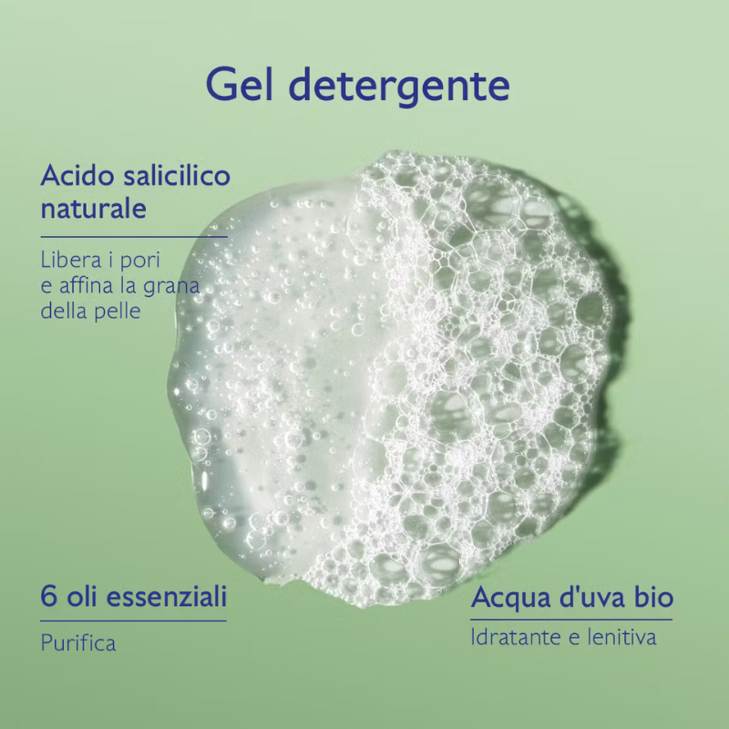 CAUDALIE - VINOPURE Gel Detergente Purificante all'Acido Salicilico - 150mL - immagine 2