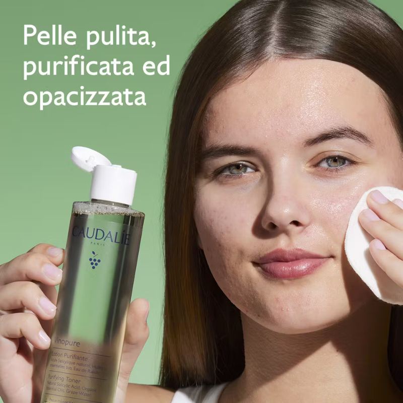 CAUDALIE - VINOPURE Lozione Purificante all'Acido Salicilico - 200mL - immagine 3