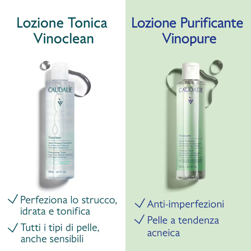 CAUDALIE - VINOPURE Lozione Purificante all'Acido Salicilico - 200mL - immagine 2