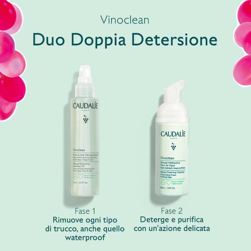 CAUDALIE - VINOCLEAN Duo Doppia Detersione - immagine 2